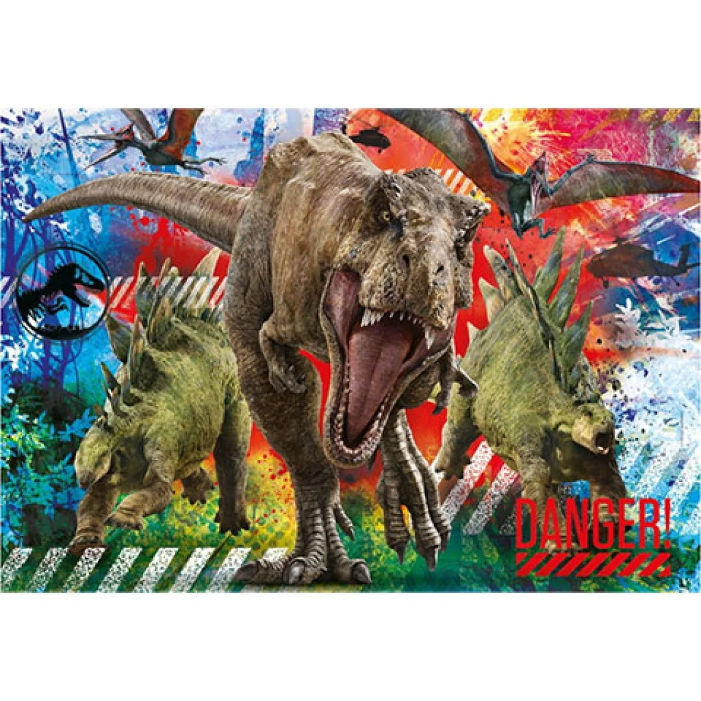 Jurassic World Supercolor 180db-os puzzle - Clementoni kép 2