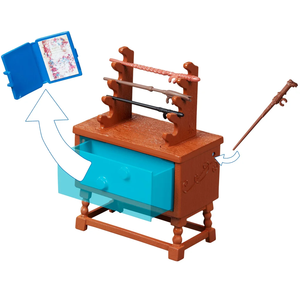 Harry Potter: Ollivander pálcaboltja Abszol út játékszett - Mattel kép 3