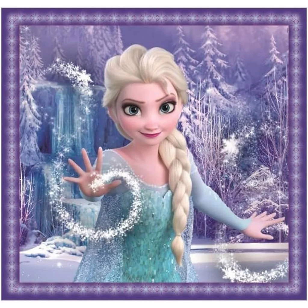 Jégvarázs vidám pillanatok 3x48db-os Supercolor puzzle - Clementoni kép 2