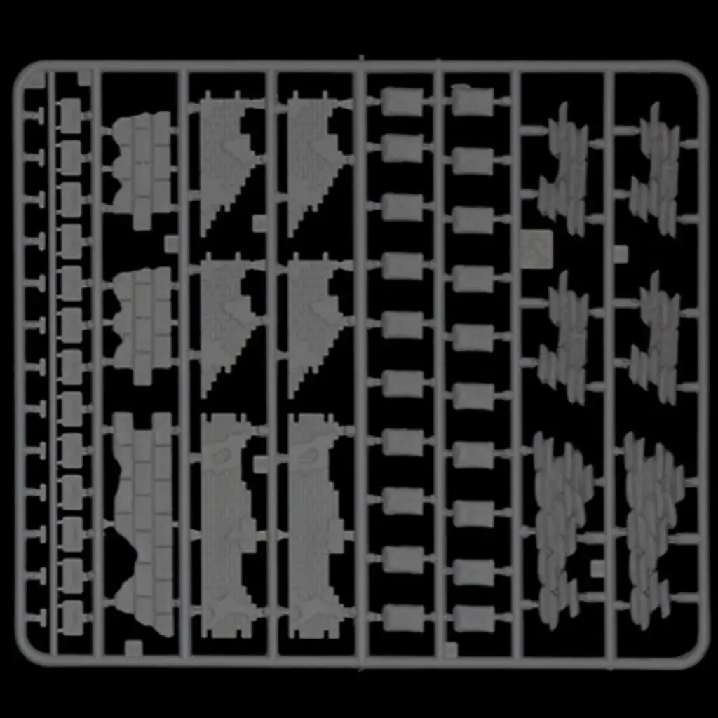 Italeri 1/72 Falak és romok dioráma szett kép 3