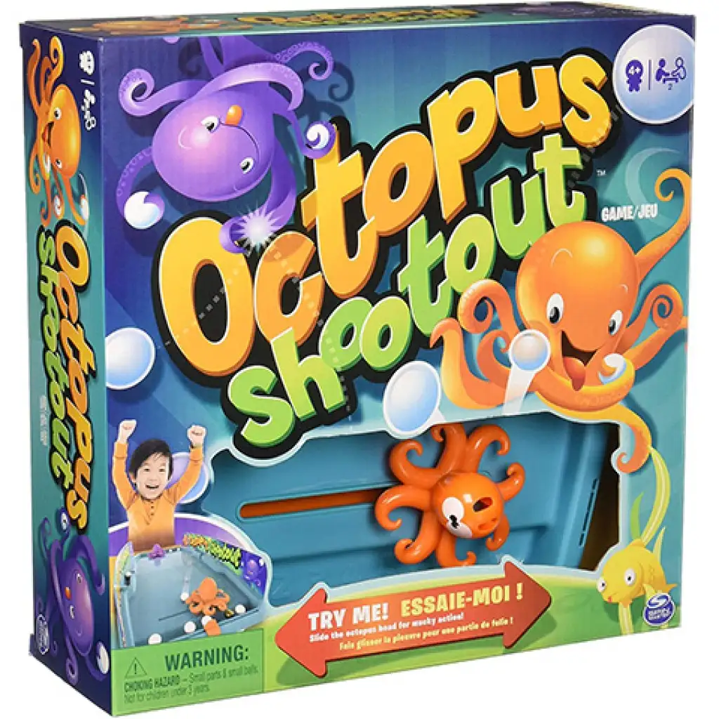 Octopus Shootout társasjáték - Spin Master