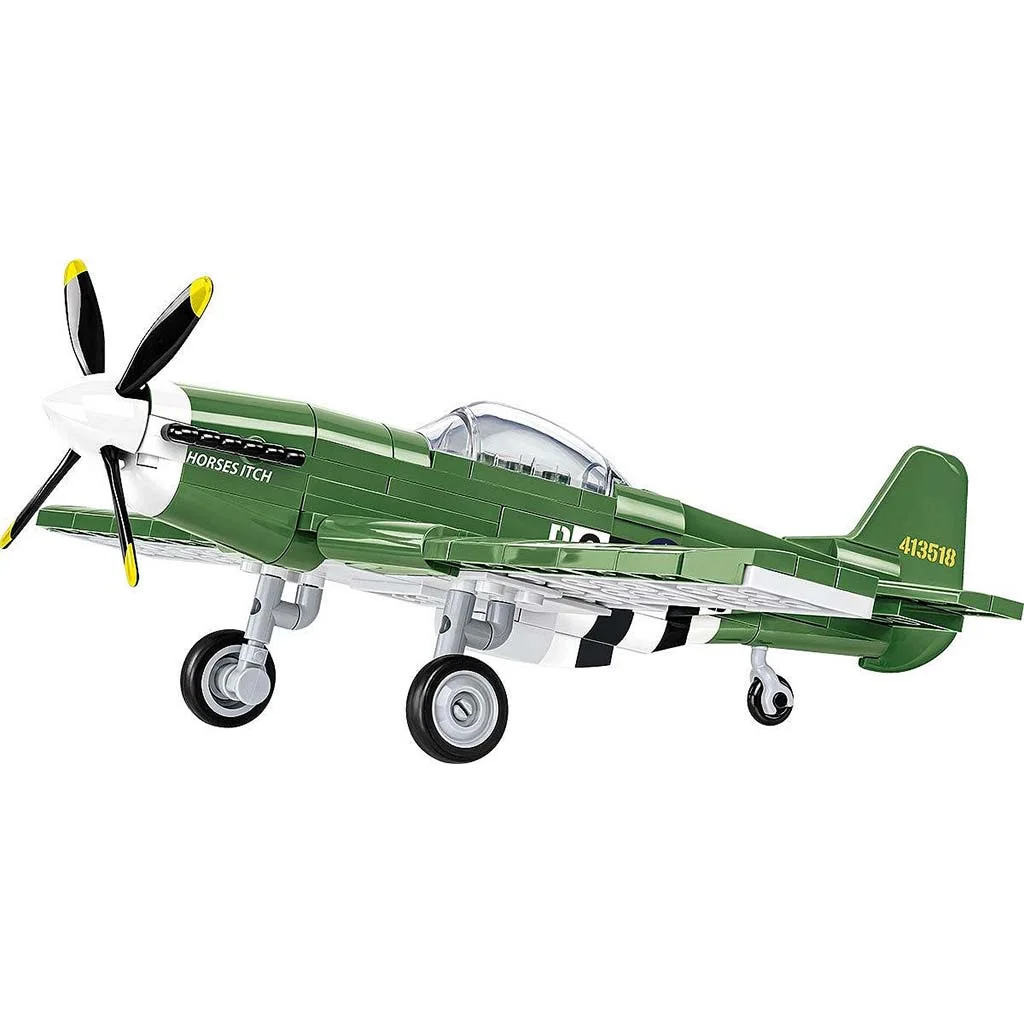 COBI: Mustang P-51D vadászrepülőgép építőjáték (5860) kép 3