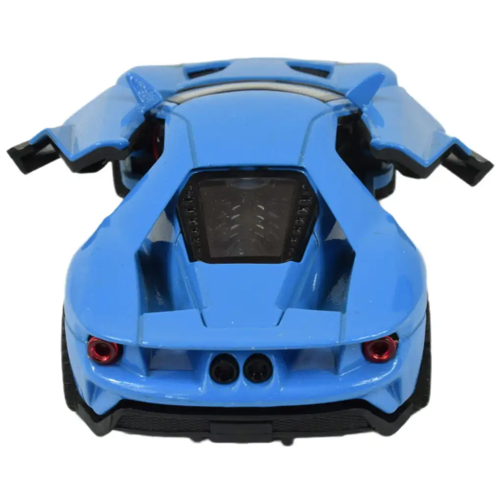 Die-Cast: Sportautó fénnyel és hanggal többféle változatban 13cm kép 22