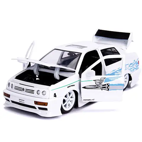 Halálos iramban: Jesse's Volkswagen Jetta fém autómodell 1/24 - Simba Toys kép 2