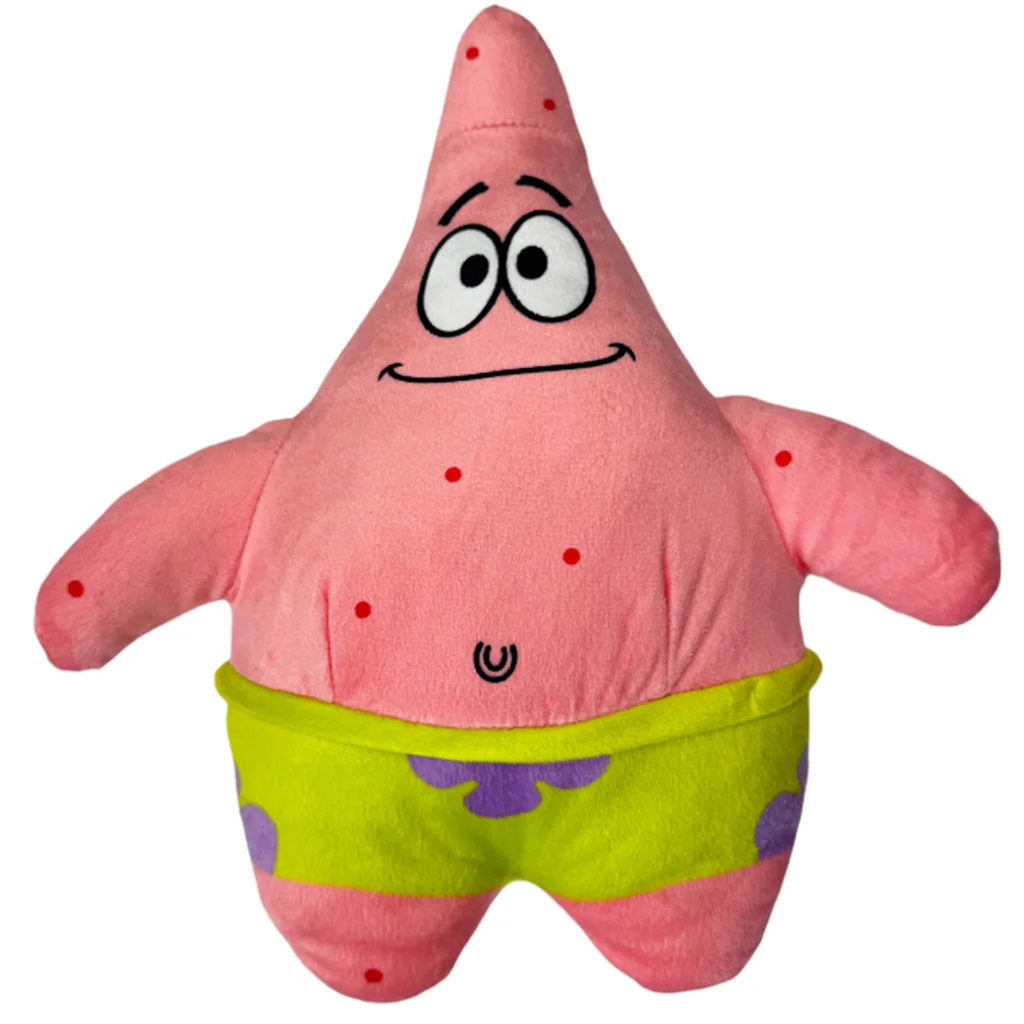 SpongyaBob plüss, 30 cm - Patrick