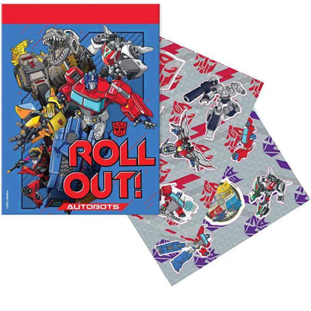 Transformers színező szett 54x27cm kép 3
