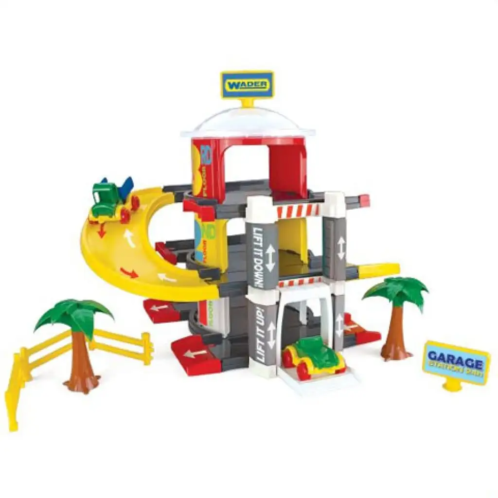 Három emeletes garázs szett lifttel - Wader kép 2