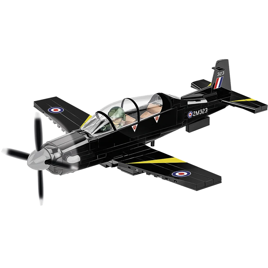 COBI: Beechcraft T-6 Texan II fekete építőjáték (26626) kép 2