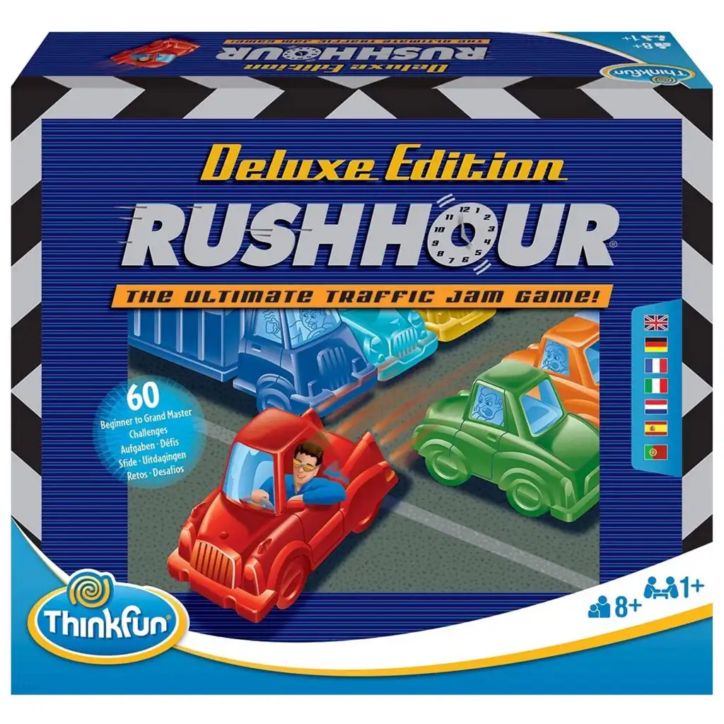 Thinkfun: Rush Hour Deluxe Edition társasjáték kép 2