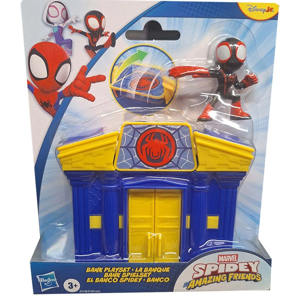 Póki és csodálatos barátai: Miles Morales bankos játékszett figurával - Hasbro