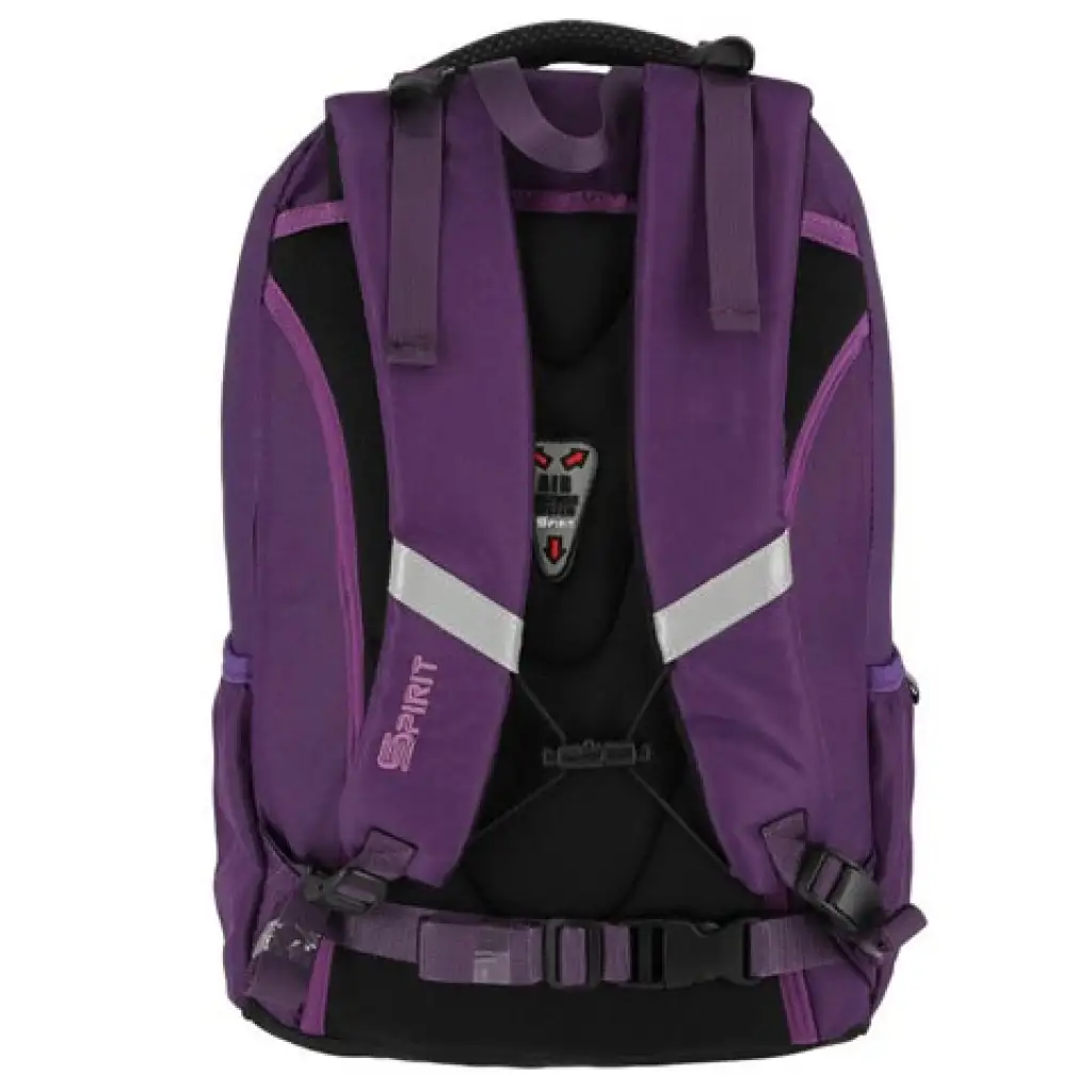 Spirit: Urban lila ergonomikus iskolatáska, hátizsák 46x32x22cm kép 3