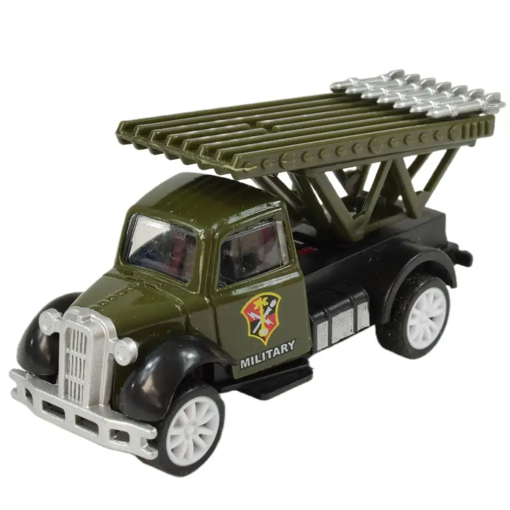 Die-Cast: Katonai kisautó többféle változatban lendkerekes 1/55 kép 3