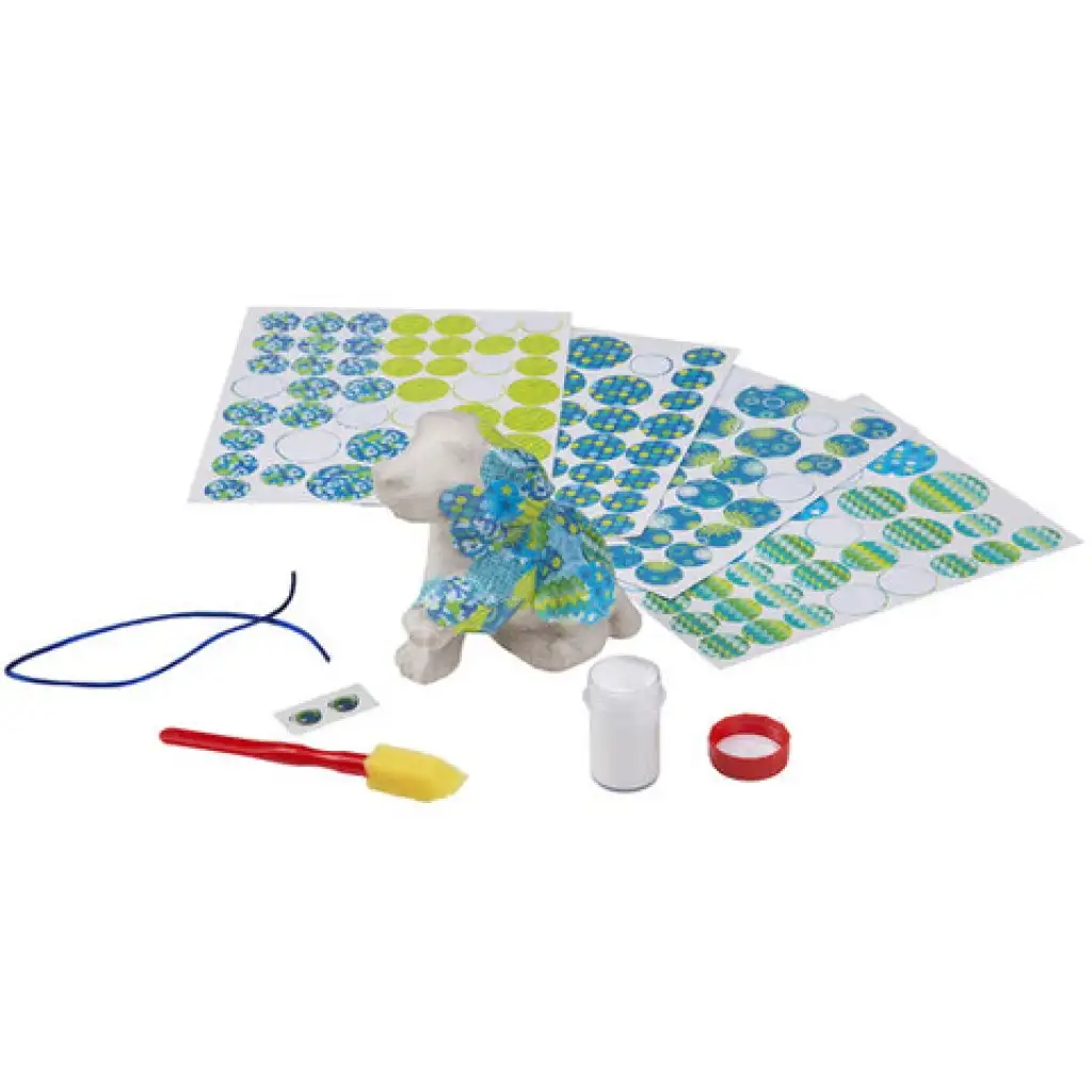 Kiskutya decoupage szett - Melissa & Doug kép 2