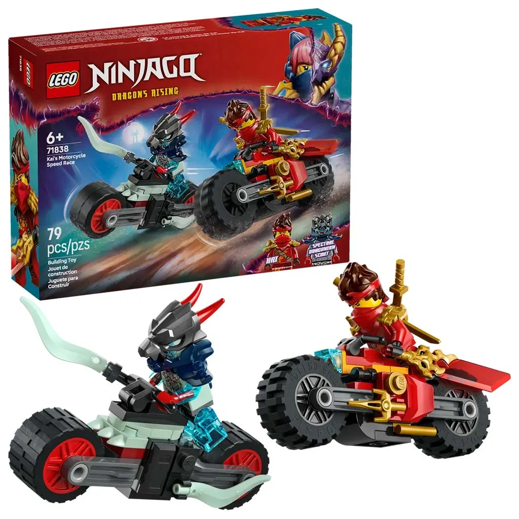 LEGO® Ninjago: Kai motorkerékpáros versenye (71838)