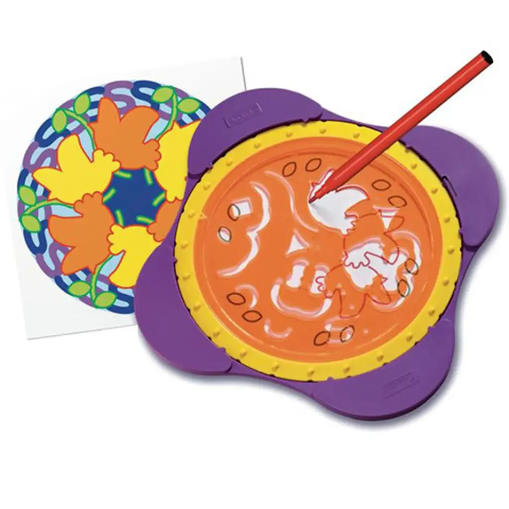 Quercetti: Spirogiro Mandala készítő szett kép 5