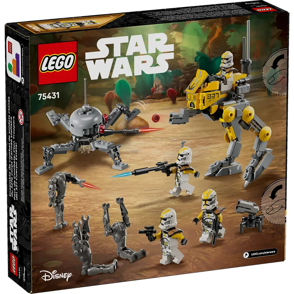 LEGO® Star Wars™: 327. klónkatonák harci csomag (75431) kép 6