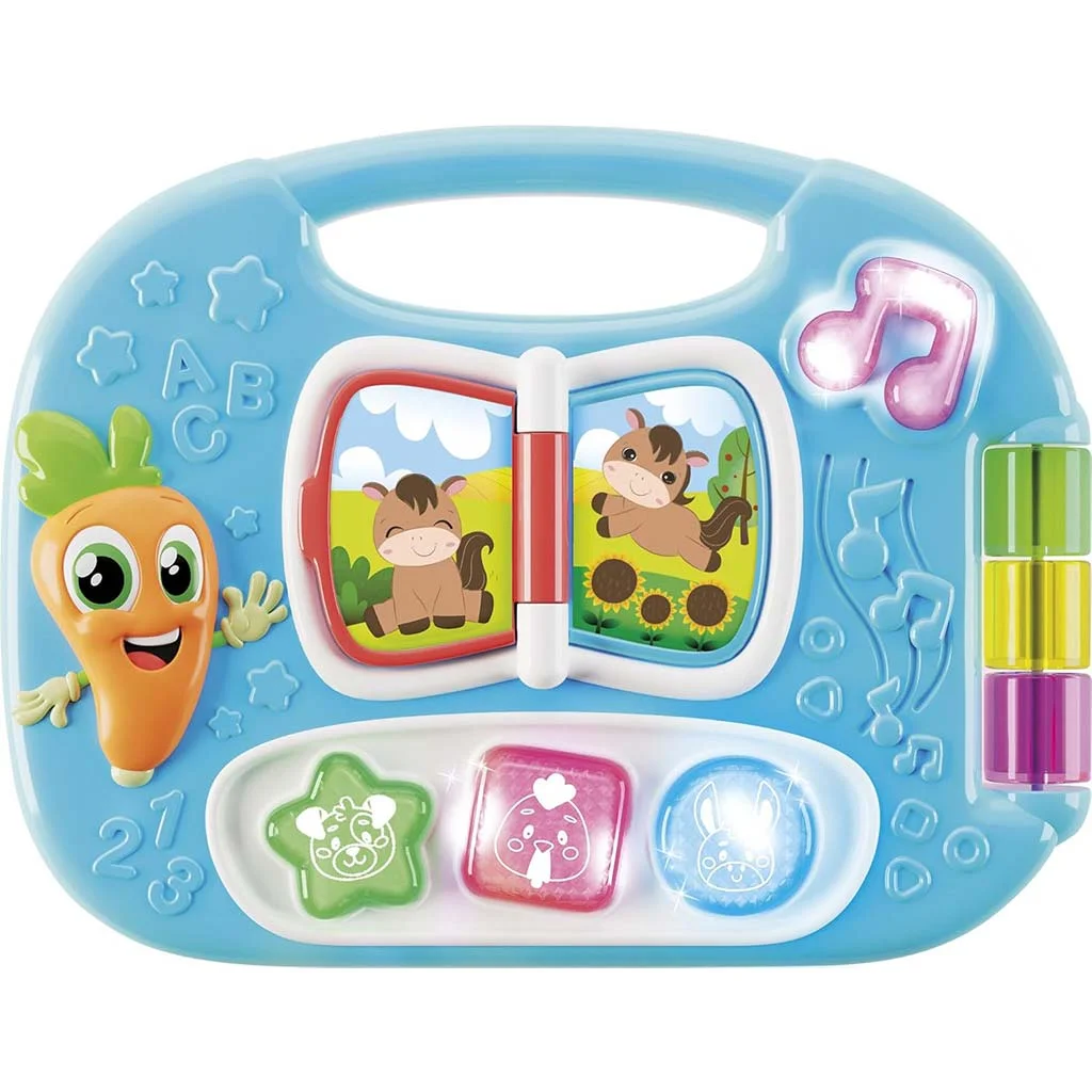 Carotina baby: Készségfejlesztő játszóasztal - Farm - Lisciani kép 2