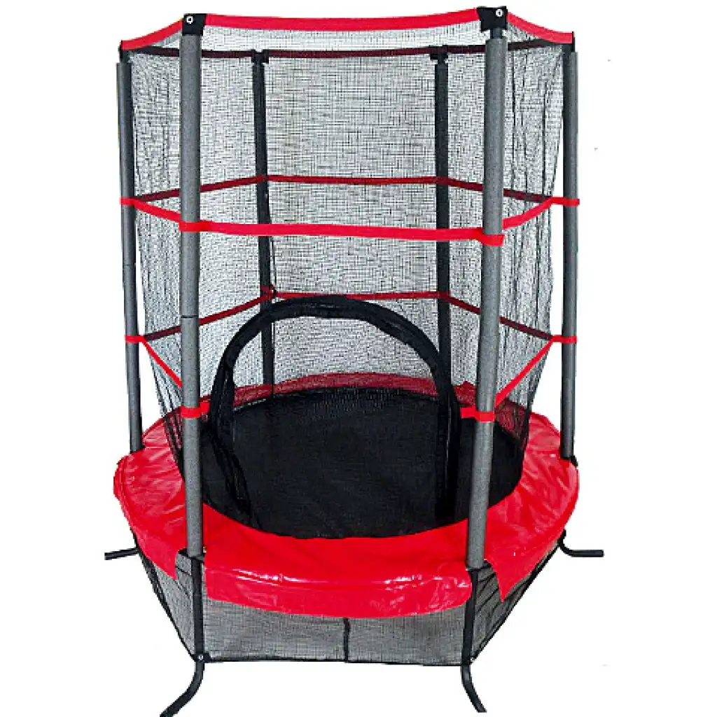 Trambulin védőhálóval 137cm - Spartan