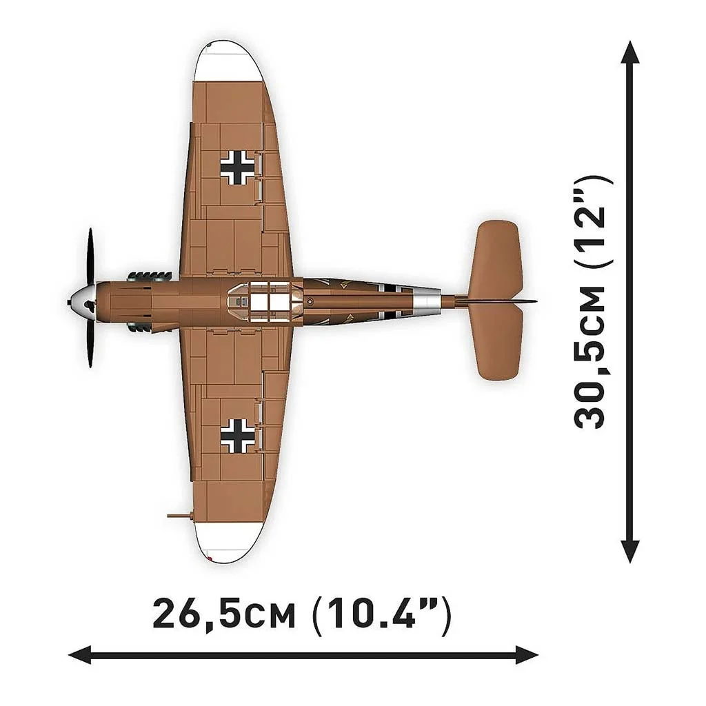 COBI: Messerschmitt Bf 109 G “Gustav” repülőgép építőjáték (5761) kép 7