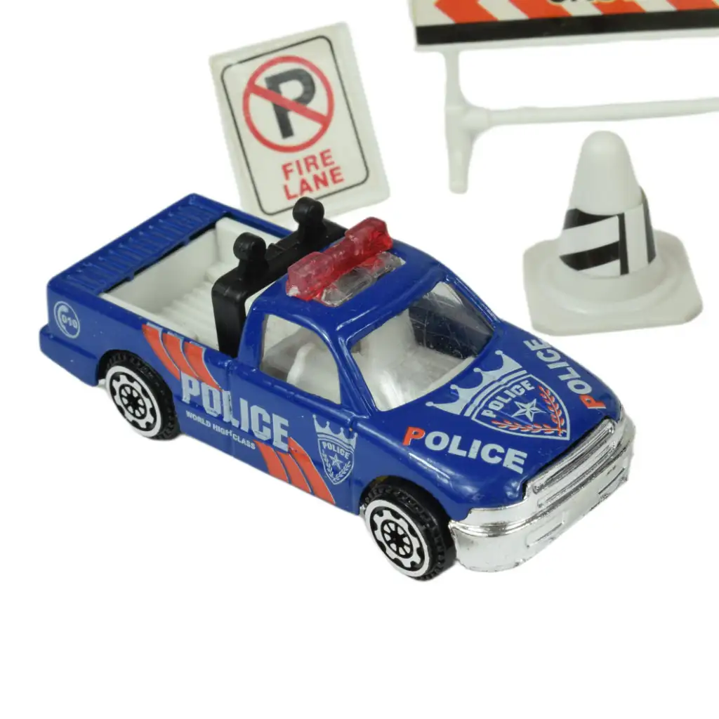 Police Set: Rendőrségi szett járművekkel és kiegészítőkkel többféle változatban 1db kép 10