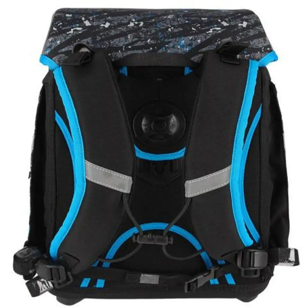 Spirit: Football 3D mintás ergonomikus 5db-os iskolatáska szett LED-es világítással 34x22x41cm kép 3