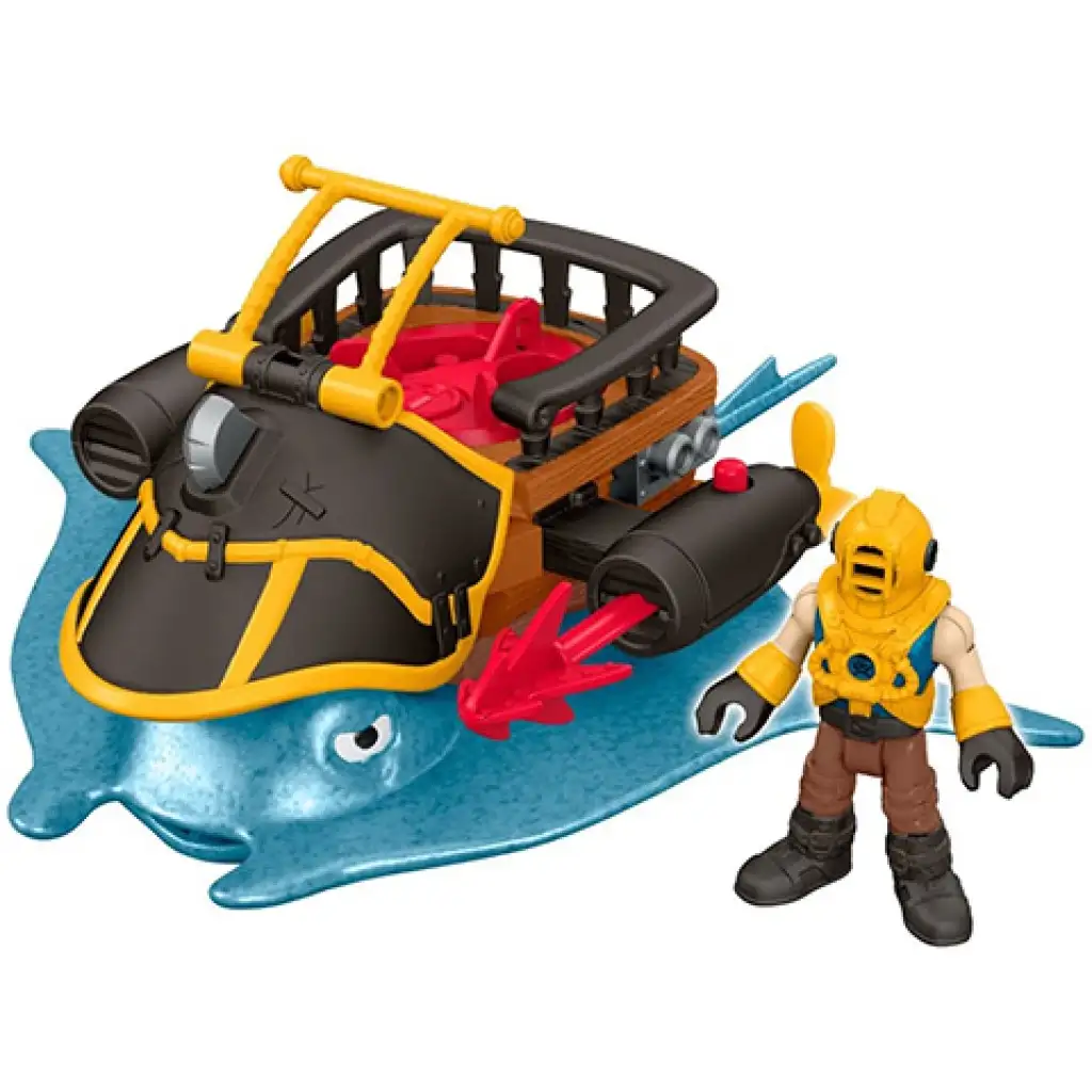 Fisher-Price: Imaginext Nemo kapitány és rája kalózos játékszett - Mattel kép 2