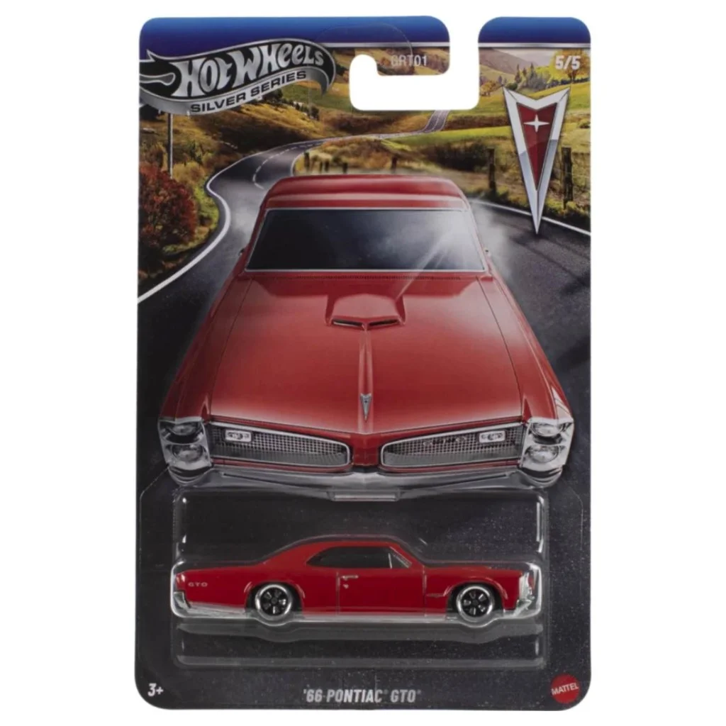 Hot Wheels Silver Series: ’66 Pontiac GTO kisautó 1/64