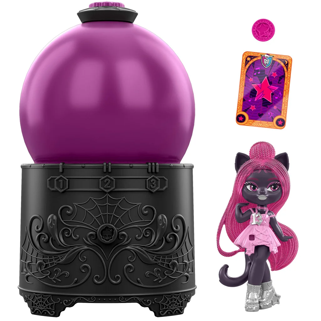 Monster High: Rémreveal meglepetés baba kristálygömbben 1db – Mattel kép 4