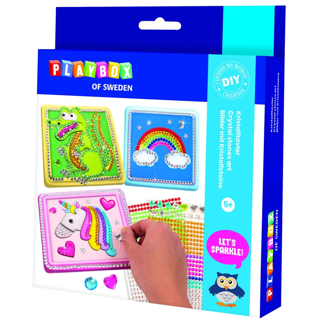 PlayBox: Strasszköves képkészítő kreatív szett