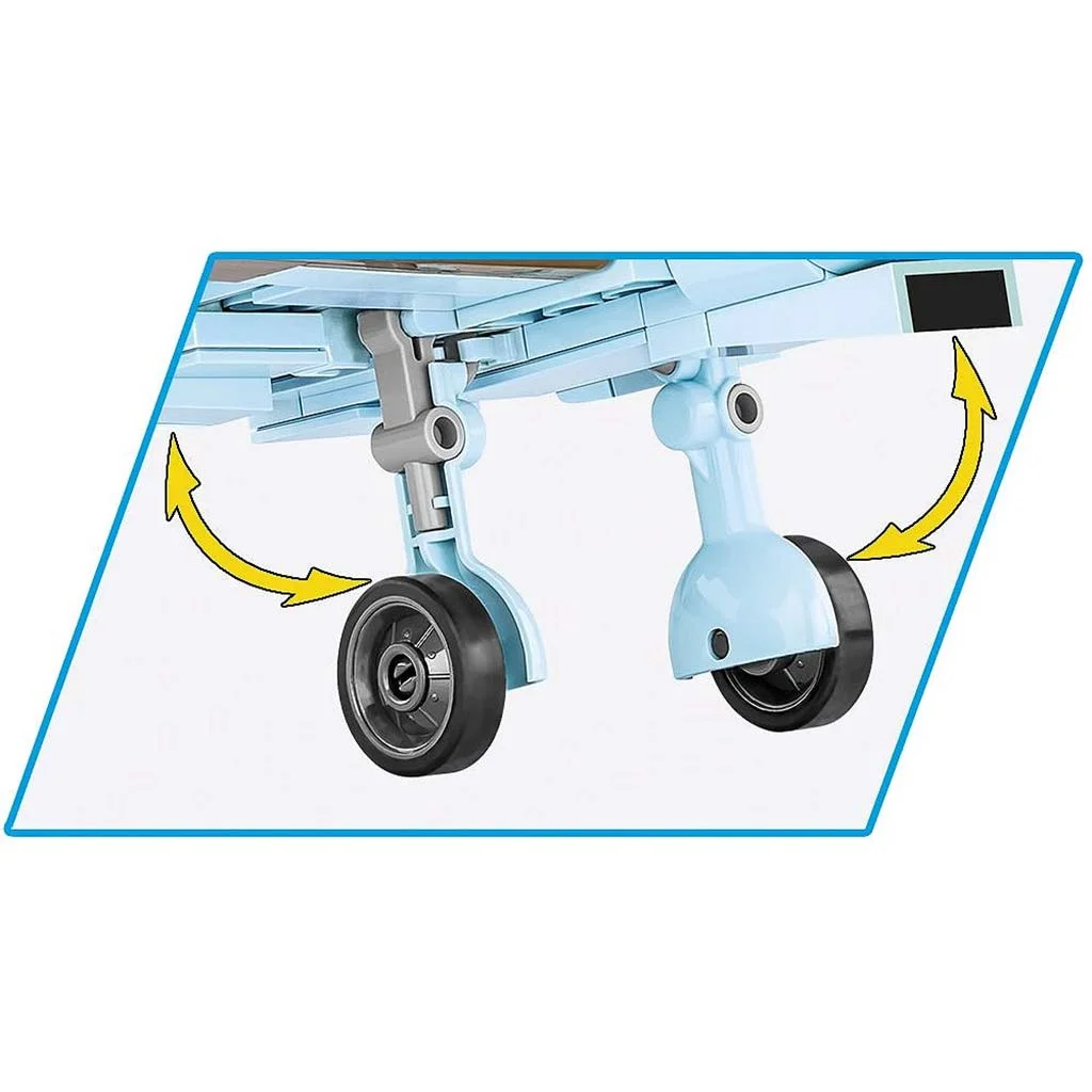 COBI: Messerschmitt Bf 109 G “Gustav” repülőgép építőjáték (5761) kép 3