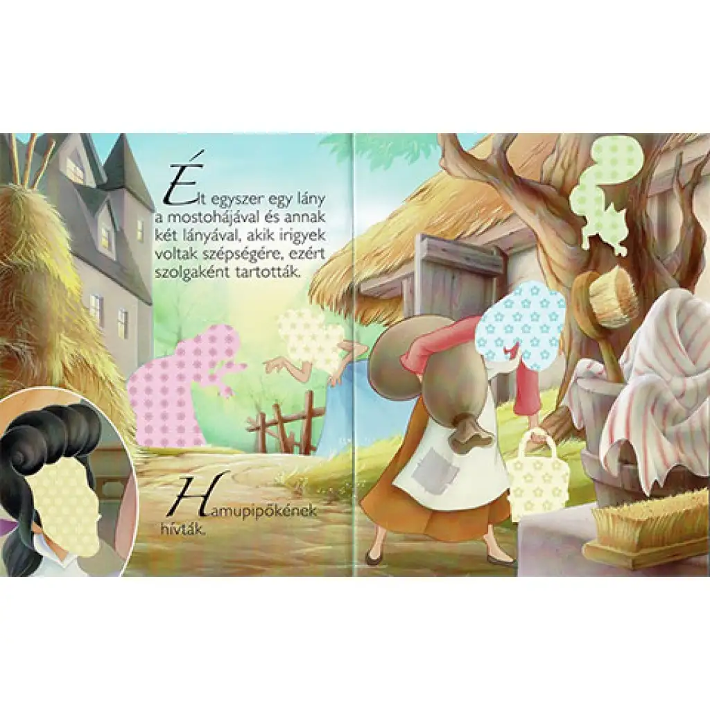 Ragassz hercegnőket! - Hamupipőke matricásfüzet kép 2