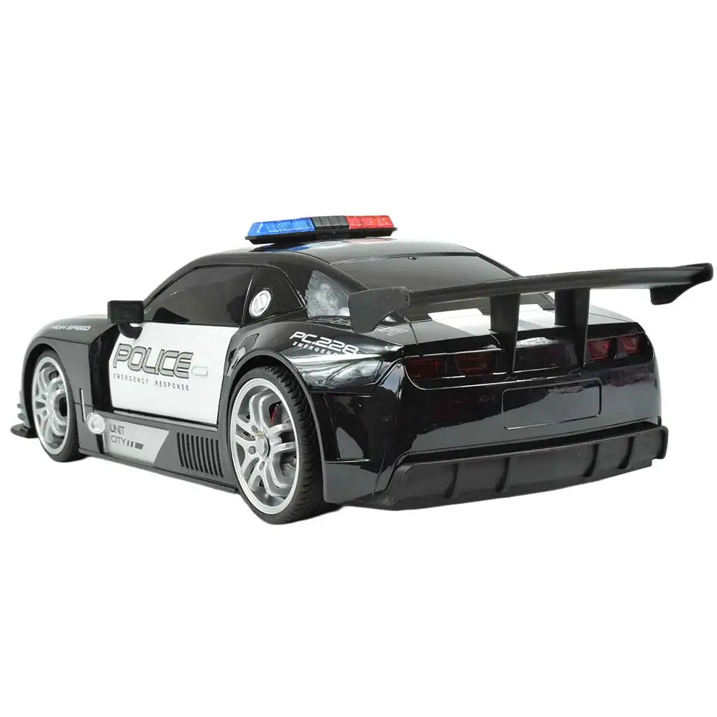 RC Távirányítós Chevrolet Camaro rendőr autó 1/12-es méretarány 2,4GHz 30cm kép 2