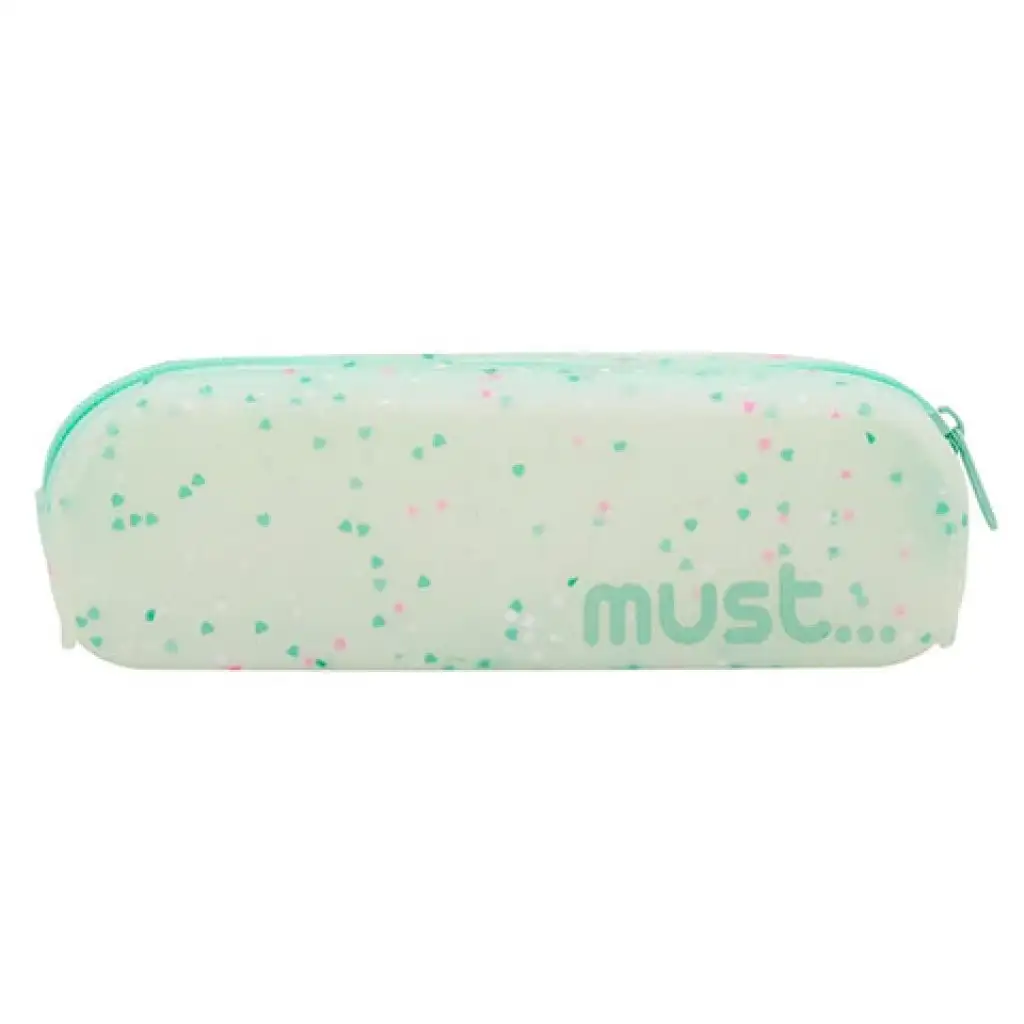 Must: Confetti színes, szilikon tolltartó többféle változatban kép 5