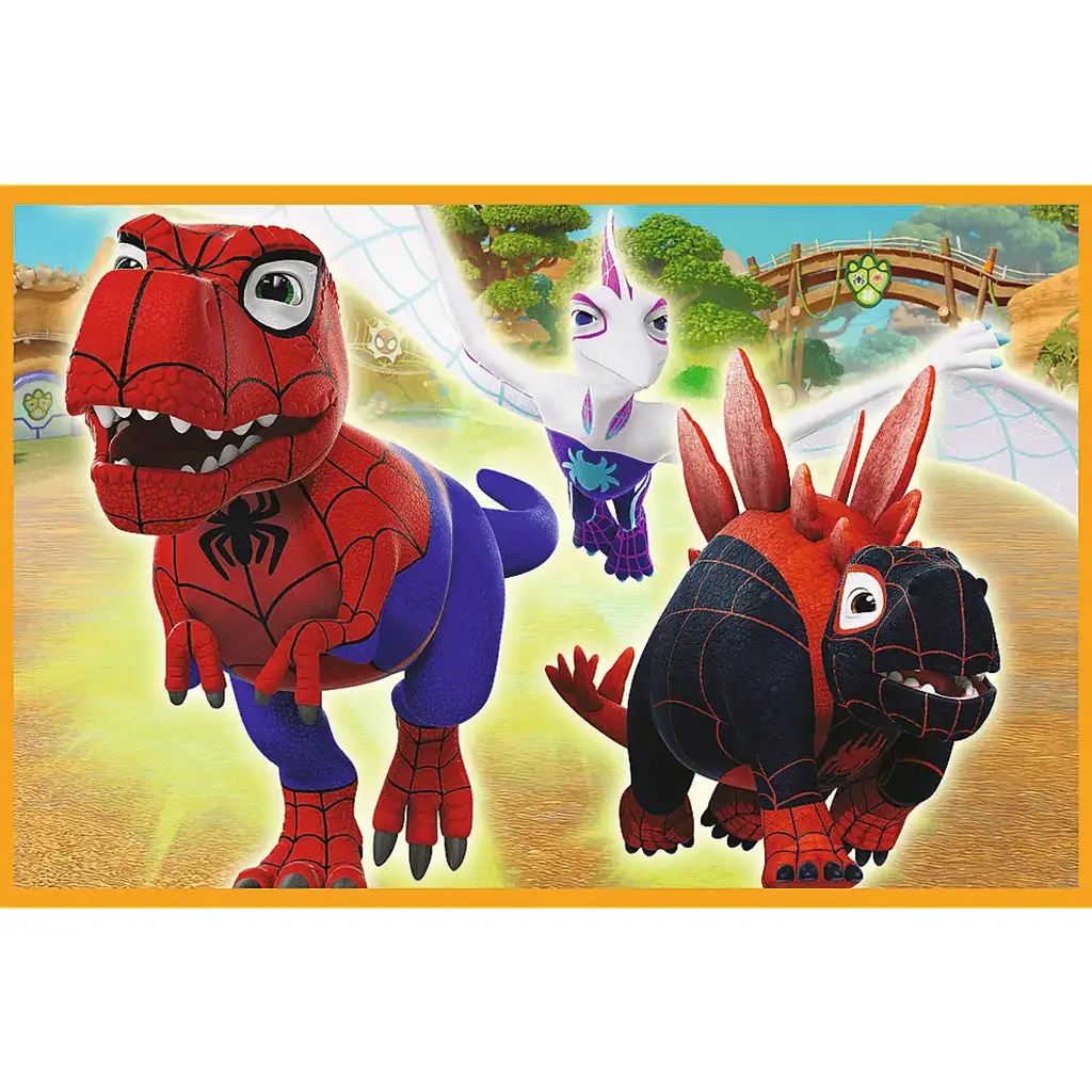 Spidey és a dinók 2x24db-os puzzle - Trefl kép 2
