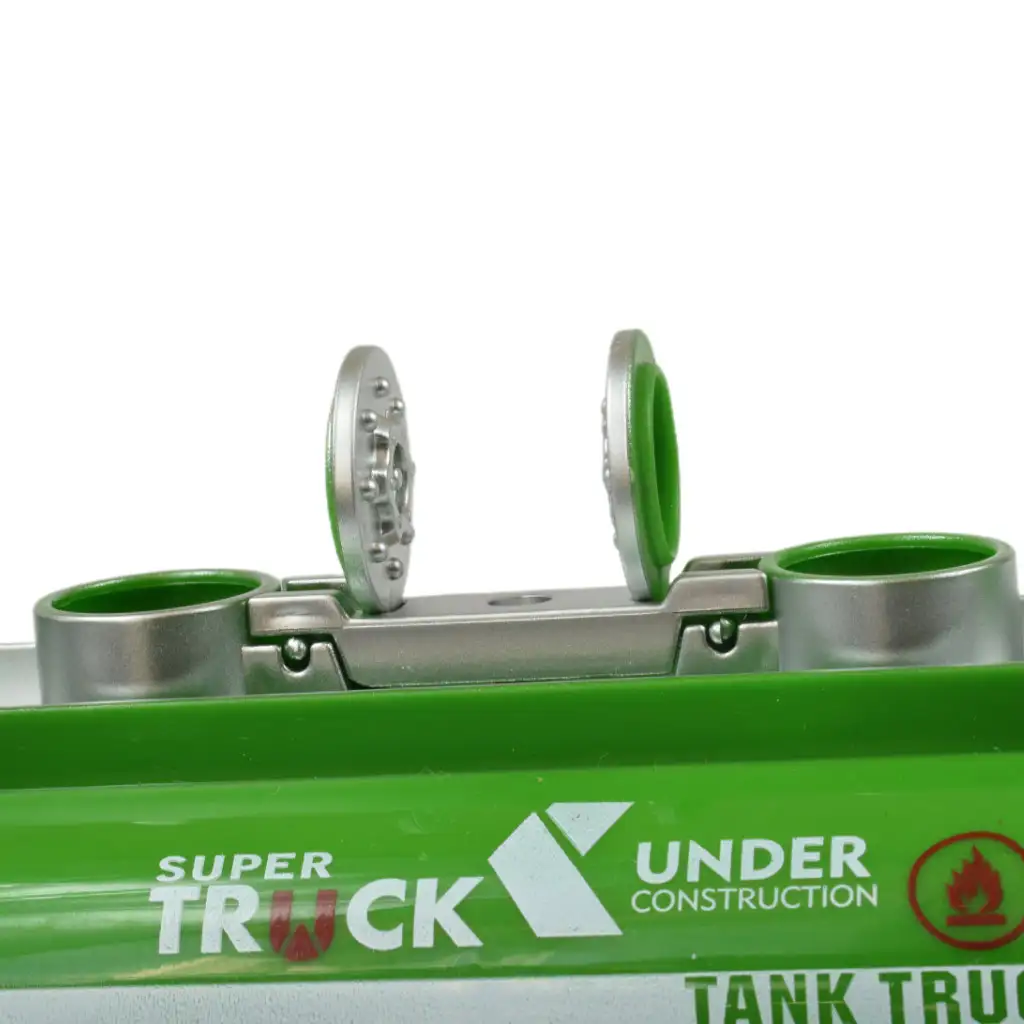 Super Truck: Tartályos kamion zöld színben 20cm kép 3