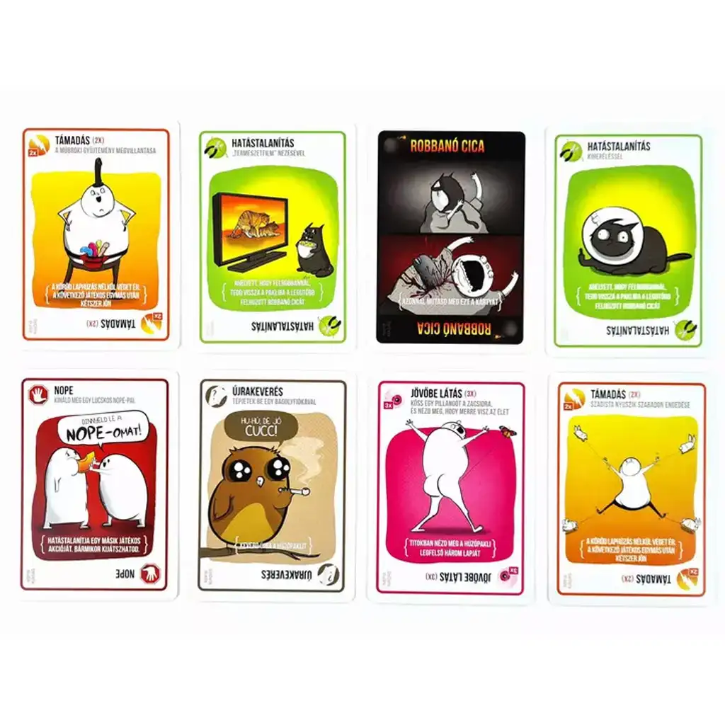 Robbanó cicák társasjáték - NSFW kiadás kép 4