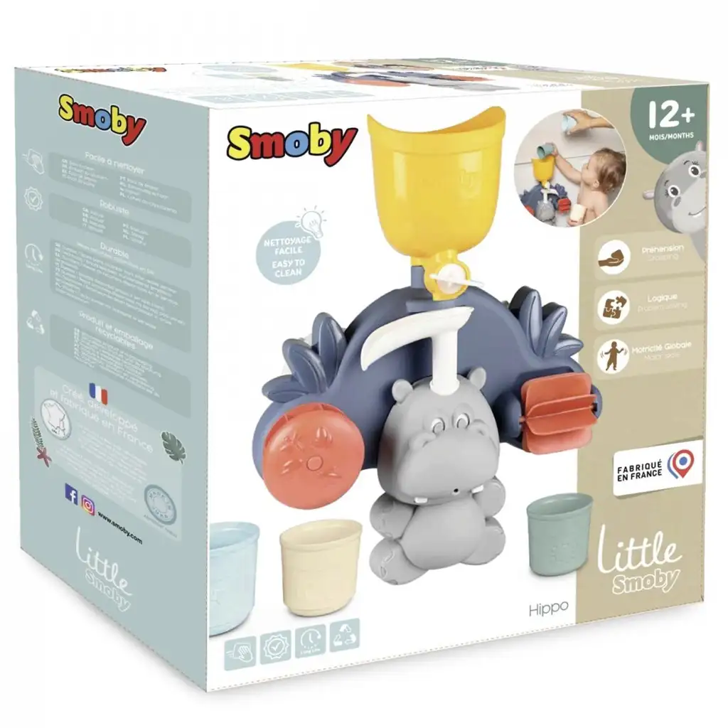Little Smoby: Kis víziló fürdőjáték - Simba Toys