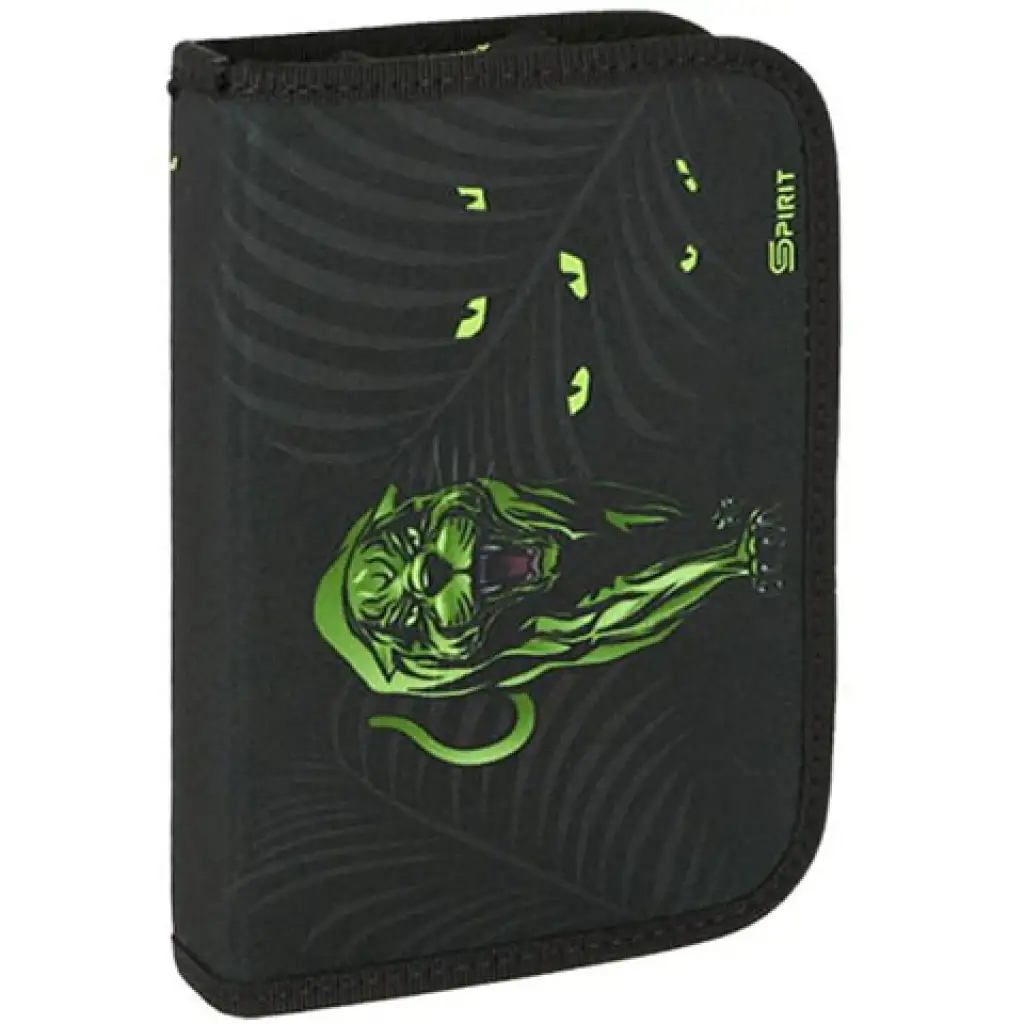 Spirit: Panther 3D mintás, LED-es csatt iskolatáska, hátizsák 5db-os szett kép 5