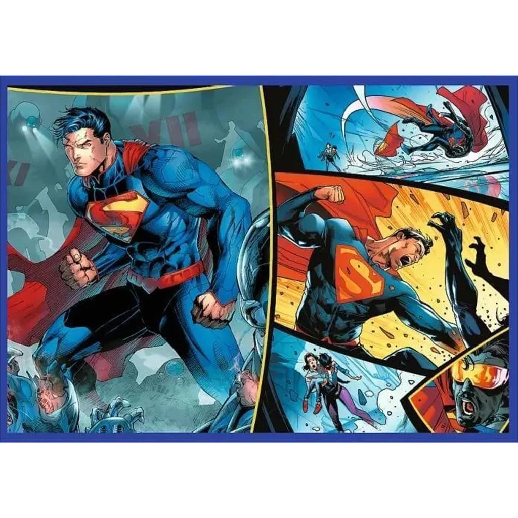 DC: A bátor Superman 4x250db-os puzzle - Trefl kép 4