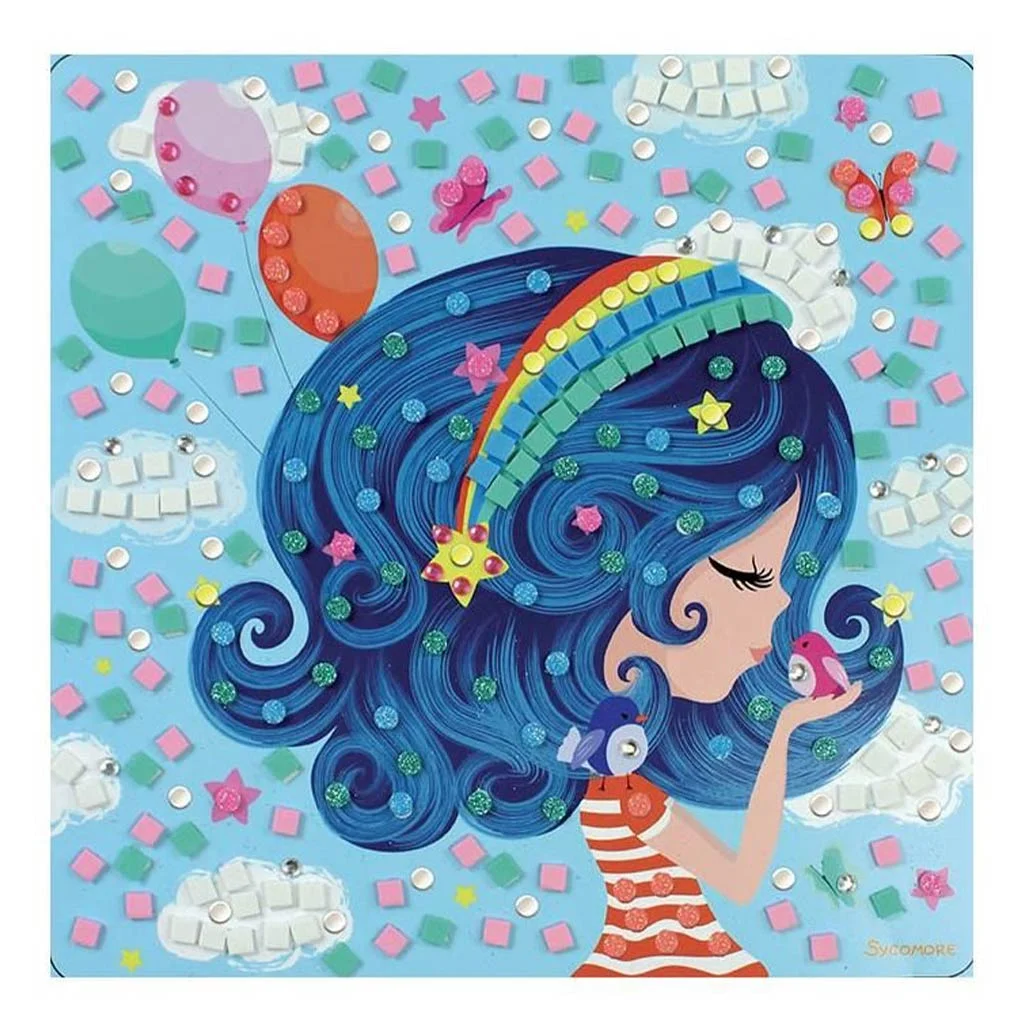 Sycomore Stick'N Fun Varázslatos álmok mozaikkép készítő szett kép 2
