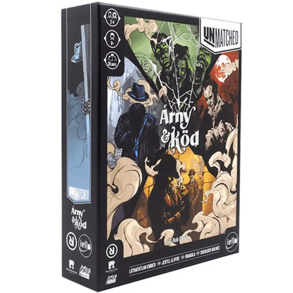 Unmatched: Árny & Köd társasjáték