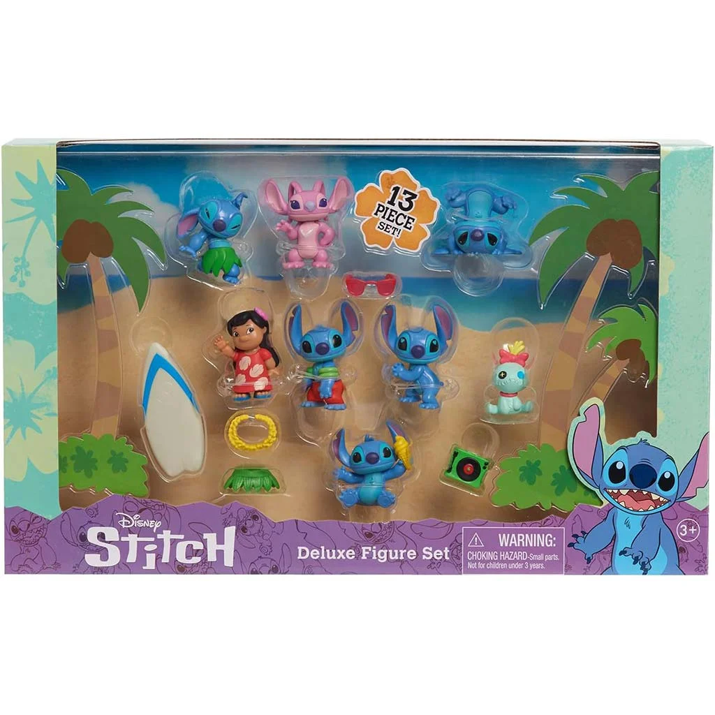 Lilo & Stitch deluxe figura készlet 11db-os