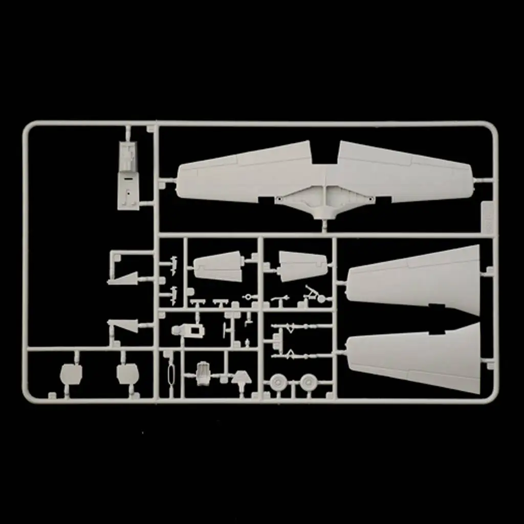 Italeri 1/72 P-51A Mustang vadászgép makett kép 4