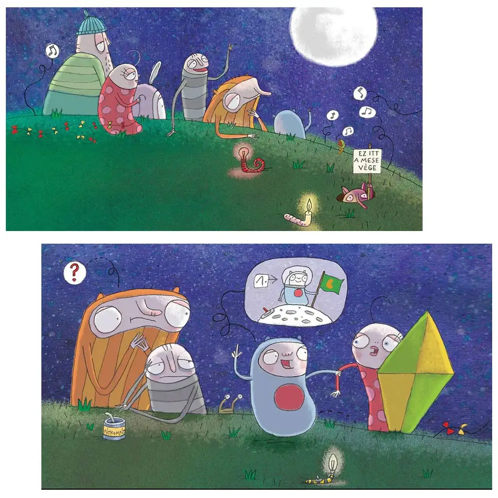 Jó éjszakát, kuflik! diafilm kép 2