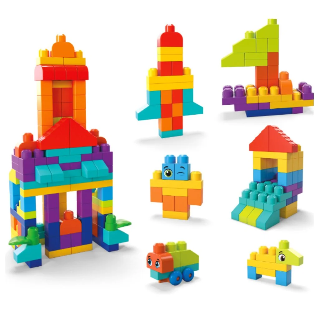 Fisher Price: Óriás építő csomag 150db-os - Mega Bloks kép 2