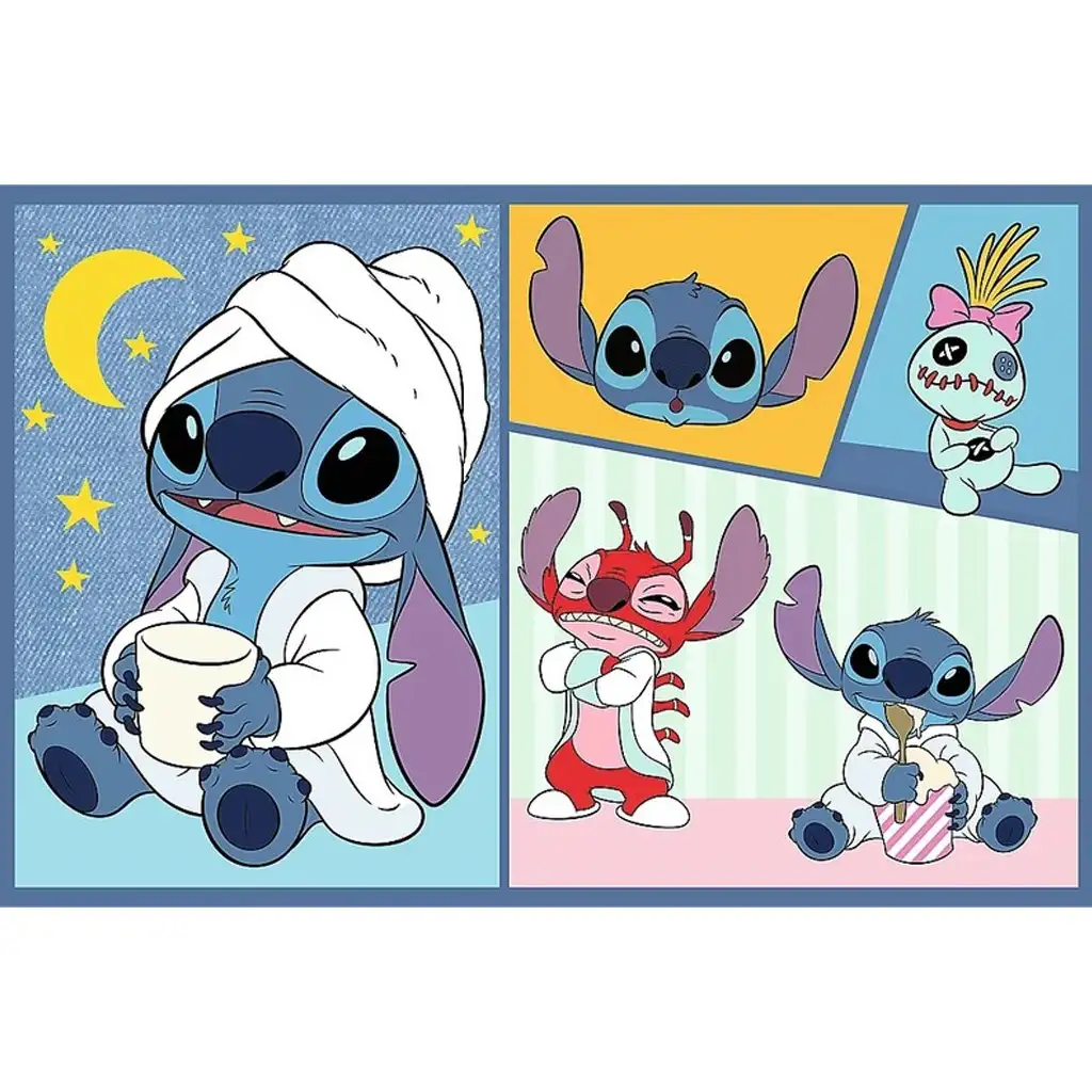 Stitch és barátai 2x70db-os puzzle - Trefl kép 2