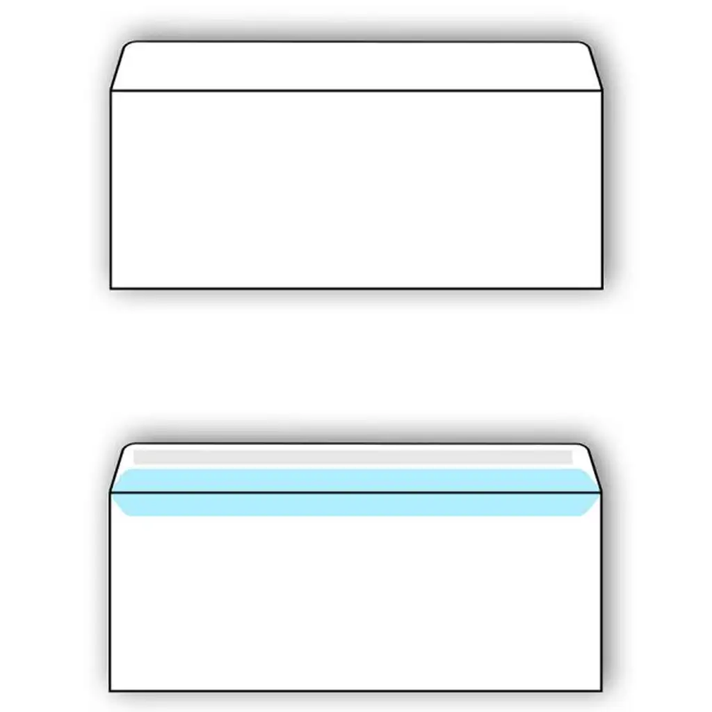 Spirit: Fehér boríték LA/4 11x23cm 100db-os csomag kép 2