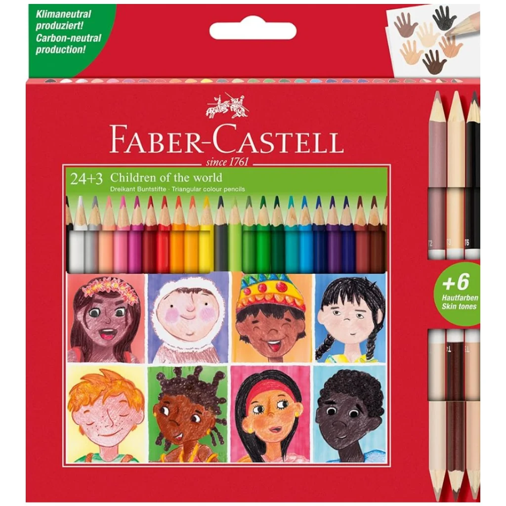 Faber-Castell: 24+3db-os színes ceruza szett