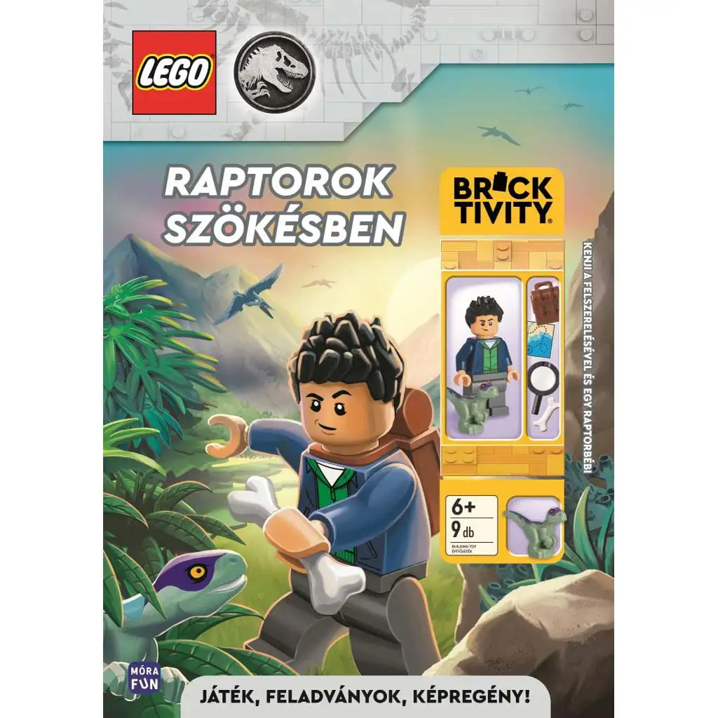 Móra: LEGO® Jurassic World - Raptorok szökésben