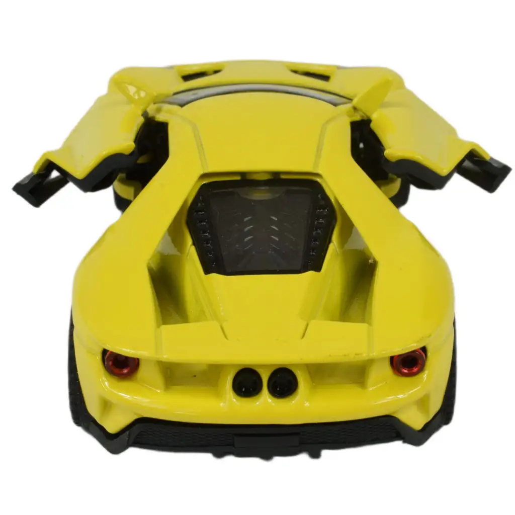 Die-Cast: Sportautó fénnyel és hanggal többféle változatban 13cm kép 5